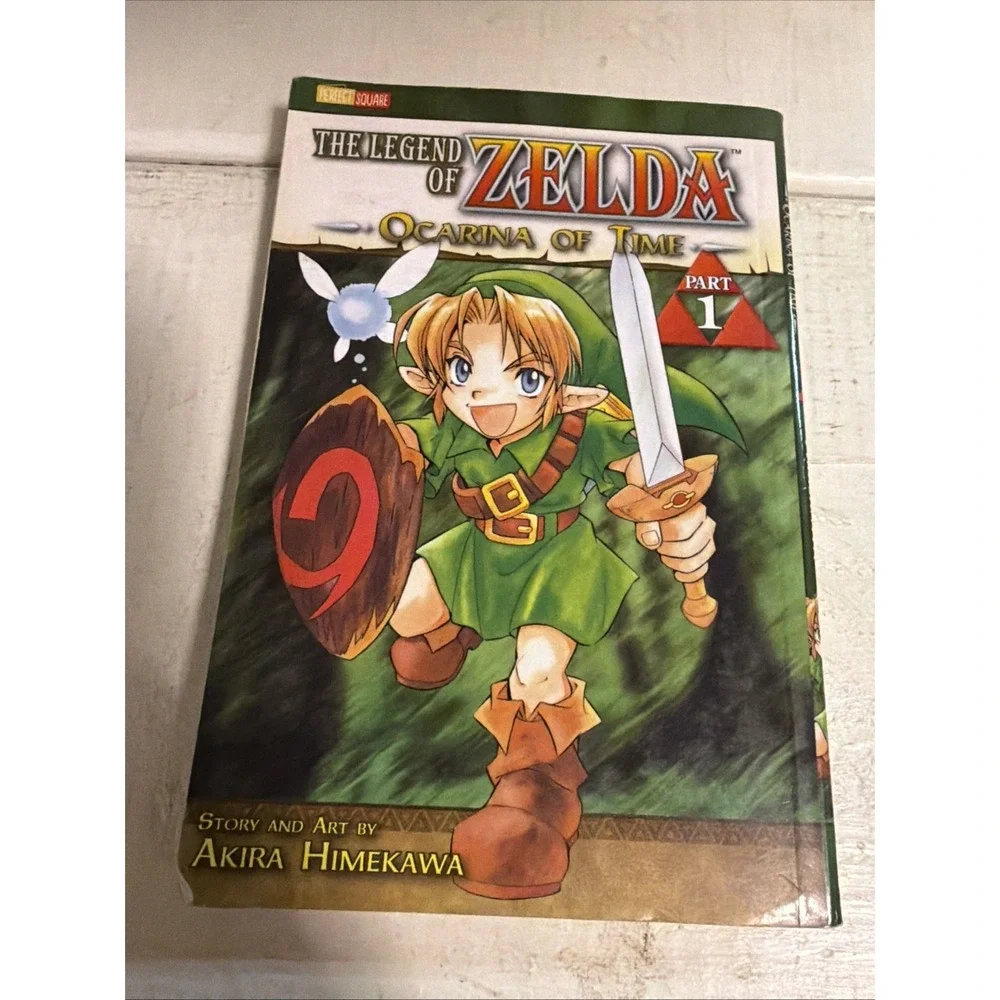 Legend of Zelda Manga 3-Book Set Ocarina of Time 1 & 2 + Majora's Mask VIZ Media